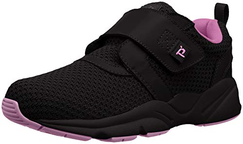 Propét Damen Stability X Strap Sneaker, Black Berry, 38.5 EU XX-Weit von Propét