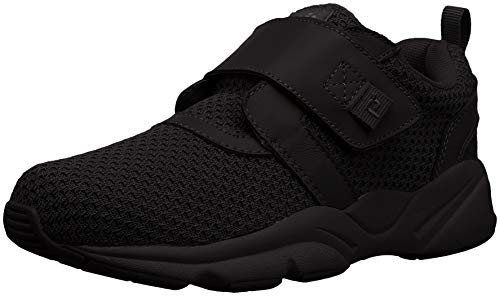 Propét Damen Stability X Gurt Sneaker, Schwarz Schwarz, 38.5 EU Weit von Propét