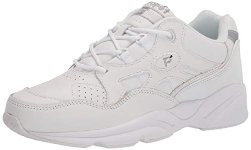 Propét Damen Stana Medizinischer Arbeitsschuh, Weiss/opulenter Garten, 37.5 EU Weit von Propét