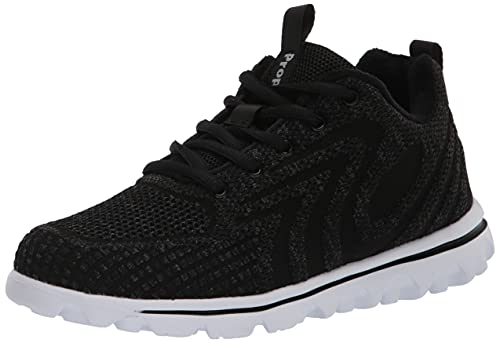 Propét Damen TravelActiv Allay Sneaker, Schwarz, 36.5 EU von Propét