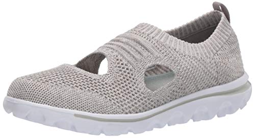 Propét Damen TravelActiv Avid Sneaker, Hellgrau, 44 EU Weit Propét Damen TravelActiv Avid Sneaker, Hellgrau, 44 EU Weit von Propét