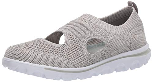 Propét Damen TravelActiv Avid Sneaker, Hellgrau, 38.5 EU XX-Weit von Propét