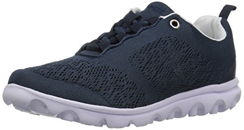 Propét Damen TravelActiv Walking-Schuh, Marineblau, 37 EU Weit von Propét