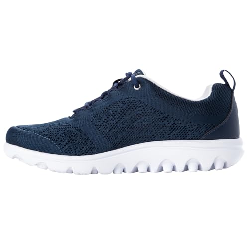 Propét Damen TravelActiv Walking-Schuh, Navy, 38.5 EU Weit von Propét