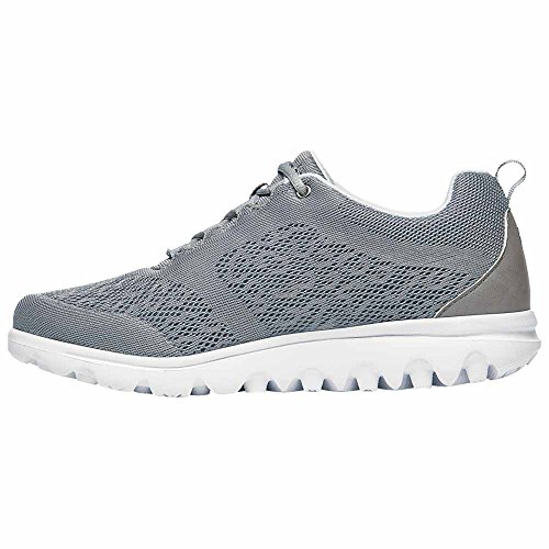 Propét Damen TravelActiv Turnschuh, Silber, 39 EU Schmal von Propét