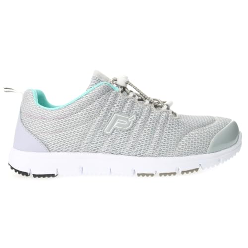 Propét Damen TravelWalker II Sneaker, Grau Mint, 40 EU von Propét