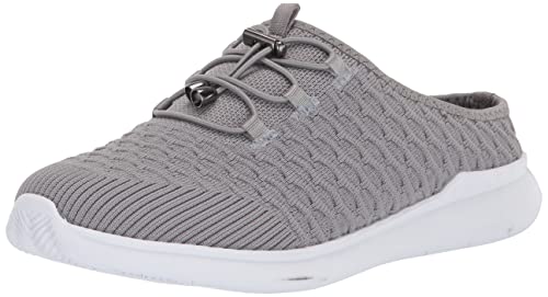 Propét Damen Travelbound Slide Sneaker, GRAU, 39 EU X-Weit von Propét