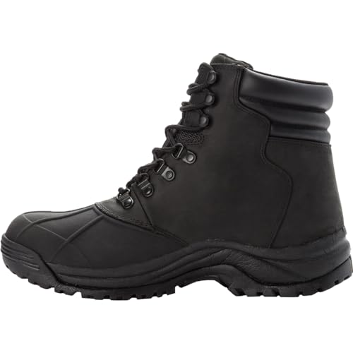 Propét Herren Blizzard Mid Lace Schneestiefel, schwarz, 48 EU XX-Weit von Propét