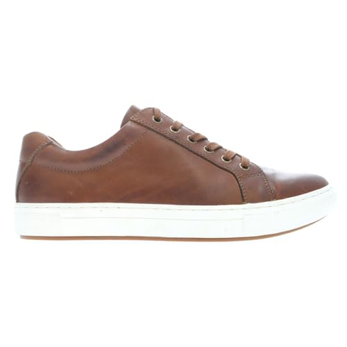 Propét Herren Koda Classic Leather Sneaker, Hellbraun, 45.5 EU XX-Weit von Propét