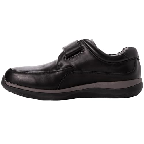 Propét Herren Parker Oxford, Schwarz, 50 EU XX-Weit von Propét