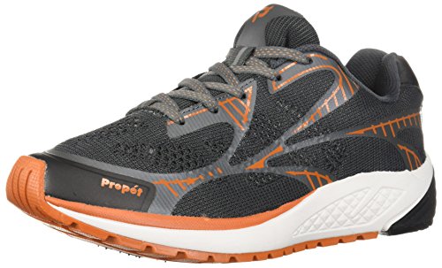 Propét Herren Propet One LT Turnschuh, Dunkelgrau Gebranntes Orange von Propét