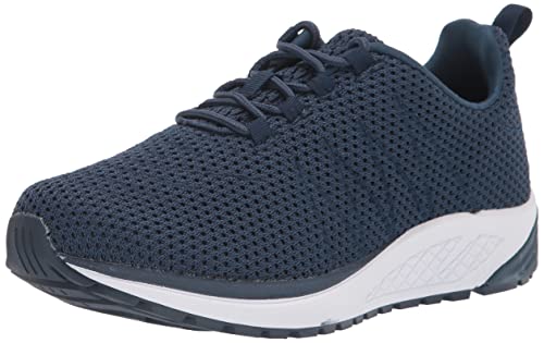 Propét Herren Tour Knit Sneaker, Navy, 45.5 EU XX-Weit von Propét