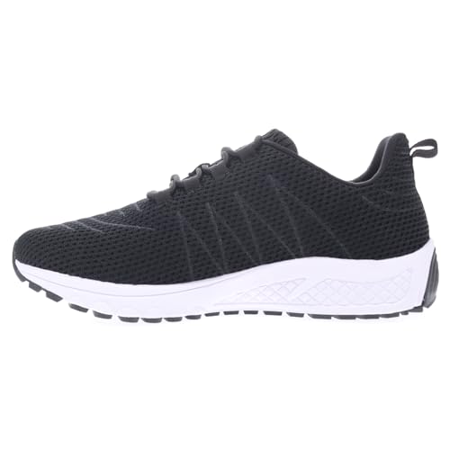 Propét Herren Tour Knit Sneaker, Schwarz, 42 EU XX-Weit von Propét