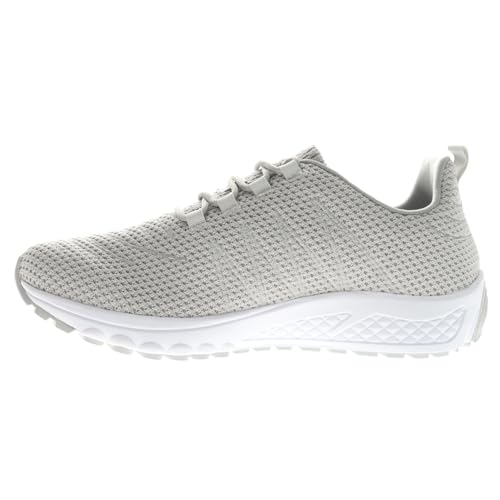 Propét Herren Tour Knit Sneaker, grau dunkel, 47 EU Weit von Propét