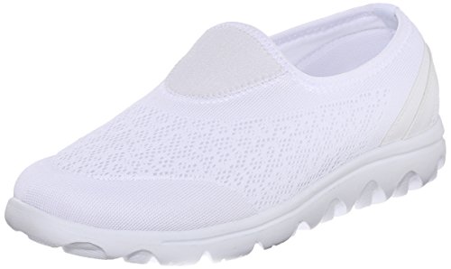 Propét Herren TravelActiv Slipper Wanderschuhe, Weiss/opulenter Garten, 40.5 EU Weit von Propét