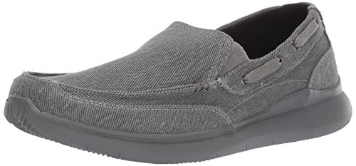 Propét Herren Viasol Slipper, GRAU, 42.5 EU X-Weit von Propét
