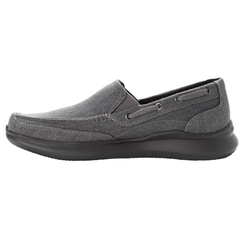 Propét Herren Viasol Slipper, grau, 49 EU 3X-Weit von Propét