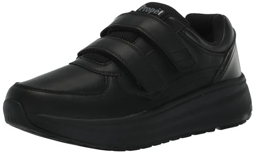 Propét Ultima Herren-Lederschuh mit Riemenverschluss, Schwarz, 10.5 XX-Wide von Propét