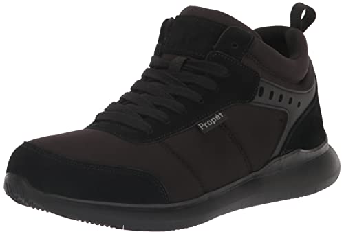 Propét Viator Hi Herren-Sneaker, Komplett schwarz, 8 XX-Wide von Propét