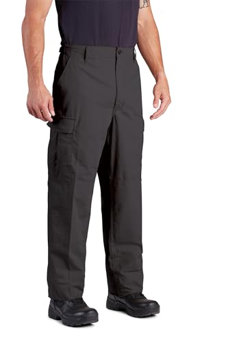 Propper Herren Standard BDU Zip Fly Battle Rip Hose, Dunkelgrau, L lang von Propper