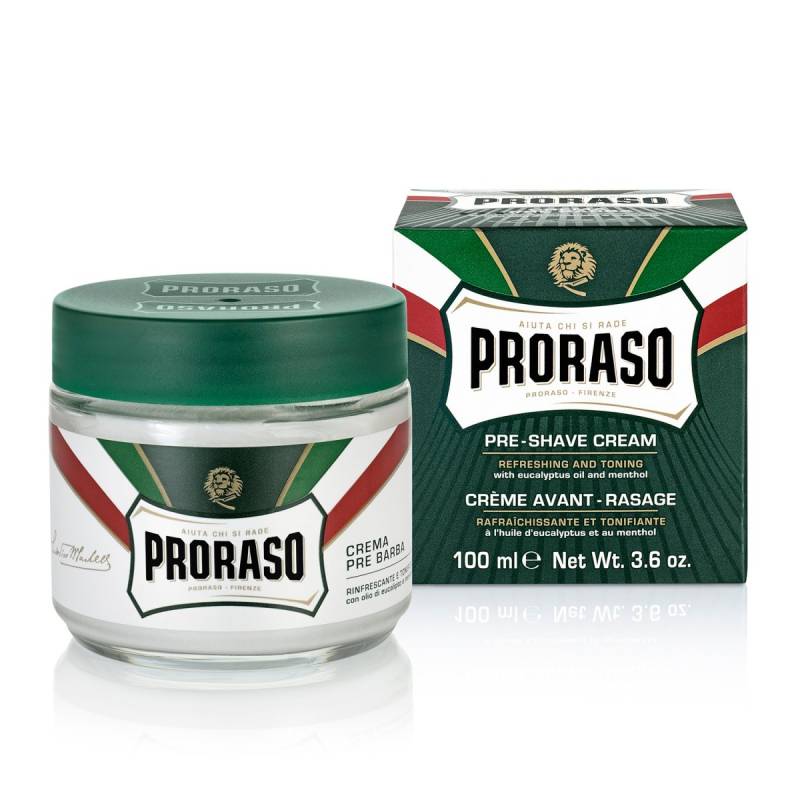 Proraso Pre-Shave-Creme Refreshing Eucalyptus (100 ml) von Proraso