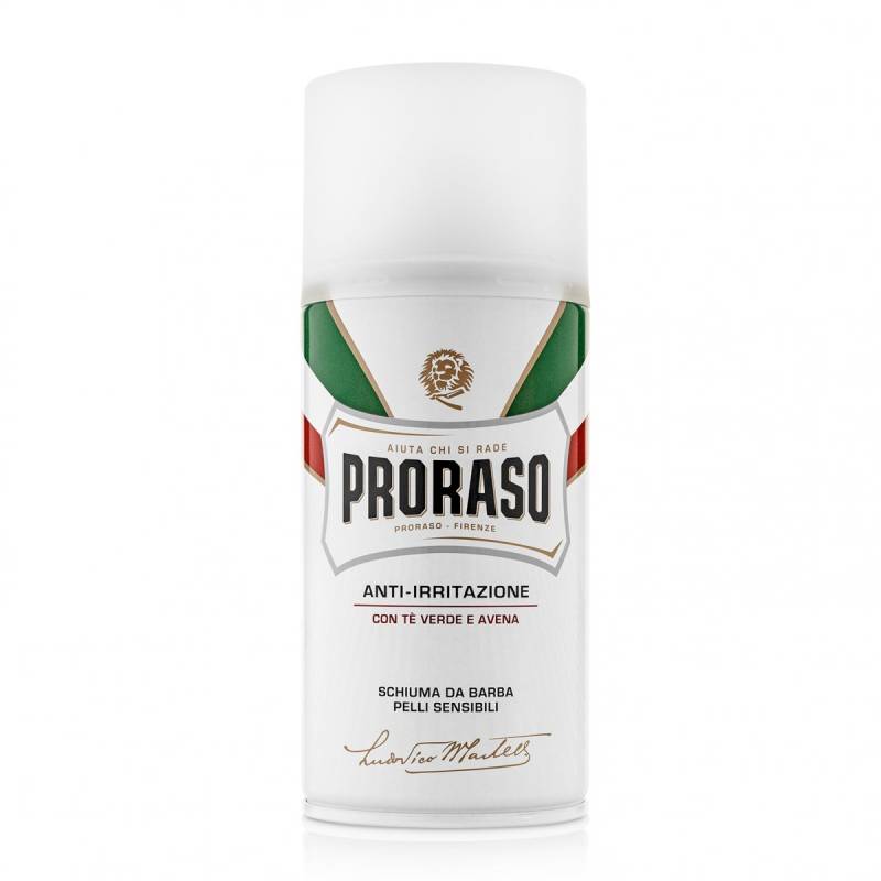 Proraso Rasierschaum Sensitive Green Tea (50 ml) von Proraso