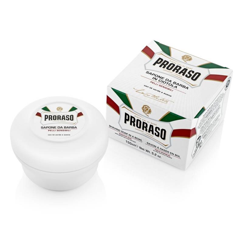 Proraso Rasierseife im Becher Sensitive Green Tea von Proraso