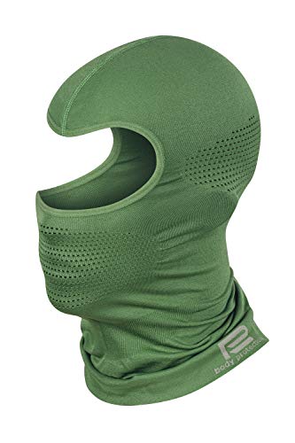 Prosske Sturmhaube Thermo MESH Damen Herren Kinder Mädchen Jungen Skihaube Balaclava (grün, M/L) von Prosske