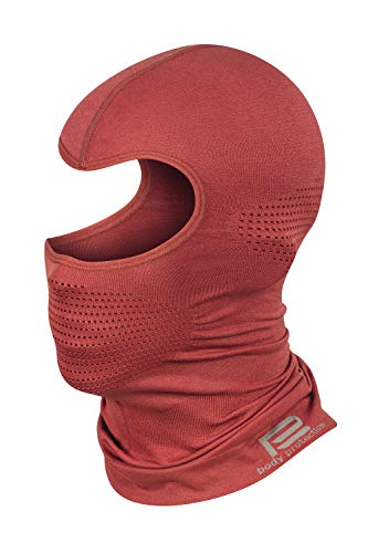 Prosske Sturmhaube Thermo MESH Damen Herren Kinder Mädchen Jungen Skihaube Balaclava (rot, M/L) von Prosske