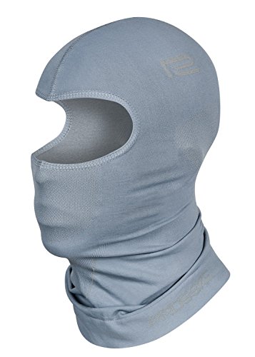 Prosske Sturmhaube XDry SH2 Damen Herren Kinder Skihaube Balaclava viele Farben - Grau, L von Prosske