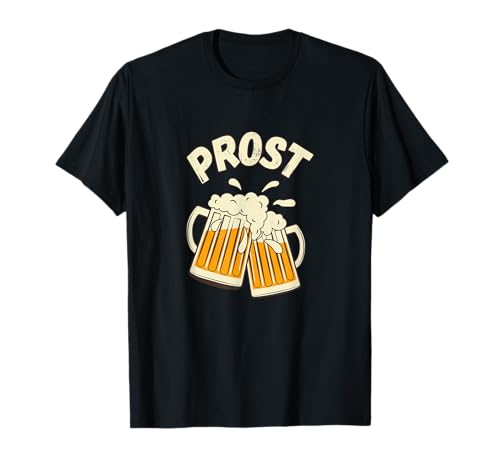 Prost Cheers Biertrinker Deutsches Bierfest Männer Frauen T-Shirt Prost Cheers Biertrinker Deutsches Bierfest Männer Frauen T-Shirt von Prost Cheers Beer Apparel