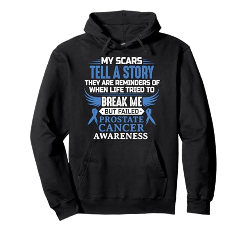 Prostatakrebs Bewusstsein Survivor Ribbon Herren Damen Bekleidung Pullover Hoodie von Prostate Cancer Awareness Survivor Support Apparel