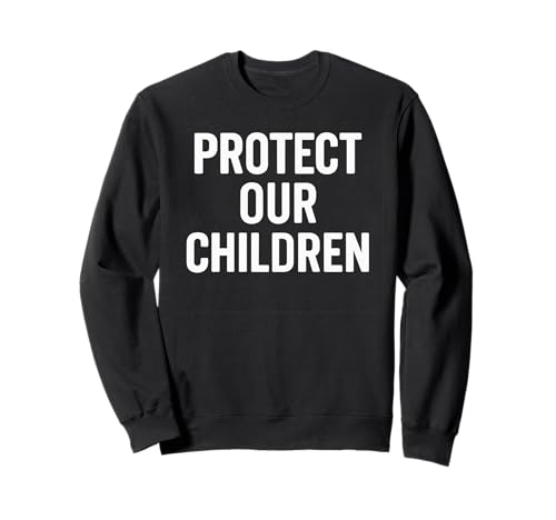 Schützen Sie unsere Kinder – Sicherheit, Interessenvertretung und soziale Gerechtigkeit Sweatshirt von Protect Our Children – Safety, Advocacy, Justice