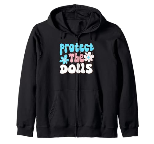 Save The Dolls Proud Trans Ally LGBTQ Support Herren Damen Kapuzenjacke Save The Dolls Proud Trans Ally LGBTQ Support Herren Damen Kapuzenjacke von Protect Trans People Funny Gay