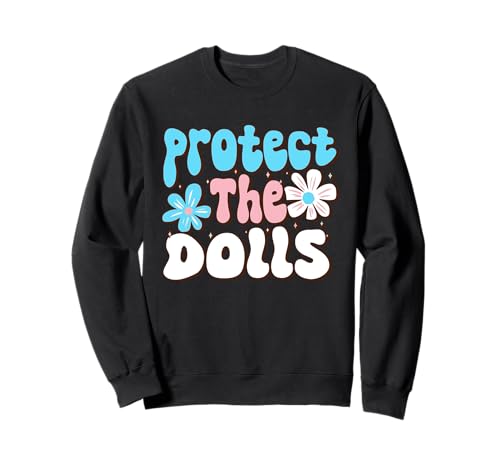 Save The Dolls Proud Trans Ally LGBTQ Support Herren Damen Sweatshirt Save The Dolls Proud Trans Ally LGBTQ Support Herren Damen Sweatshirt von Protect Trans People Funny Gay