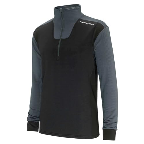 Langarmtrikot Männer P-Math Farbe Black, Größe M von Protective