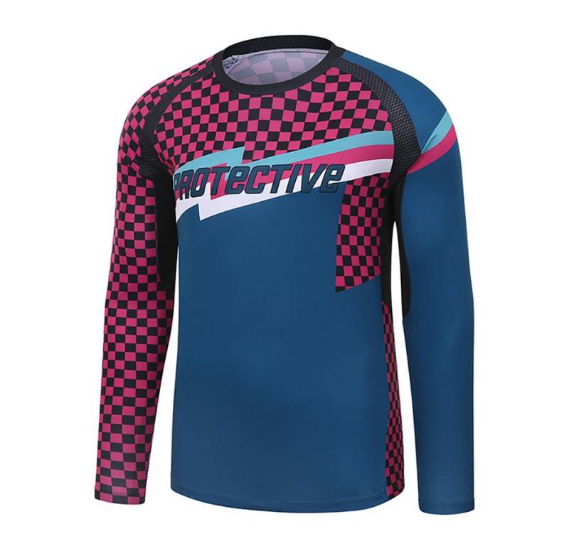 Protective Radtrikot Langarmshirt Herren P-King of Vert von Protective