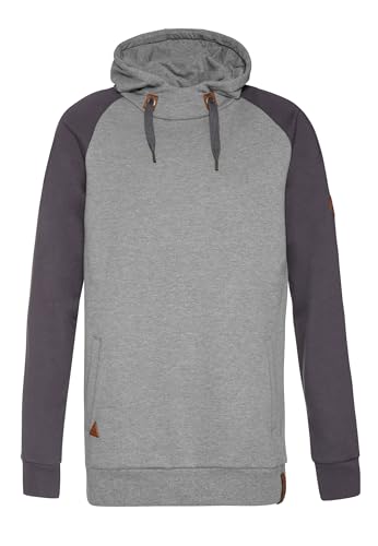 Protest Herren Nxg Maluku Kapuzenpullover, Dark Grey Melange, M von Protest