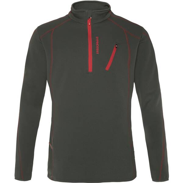 PROTEST Herren Rolli HUMANS 1/4 zip top von Protest