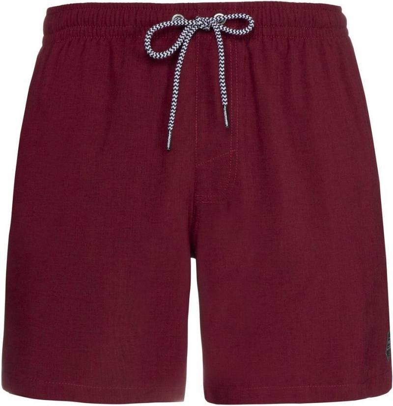 Protest Badeshorts DAVEY beachshort Herren Badeshorts rot von Protest
