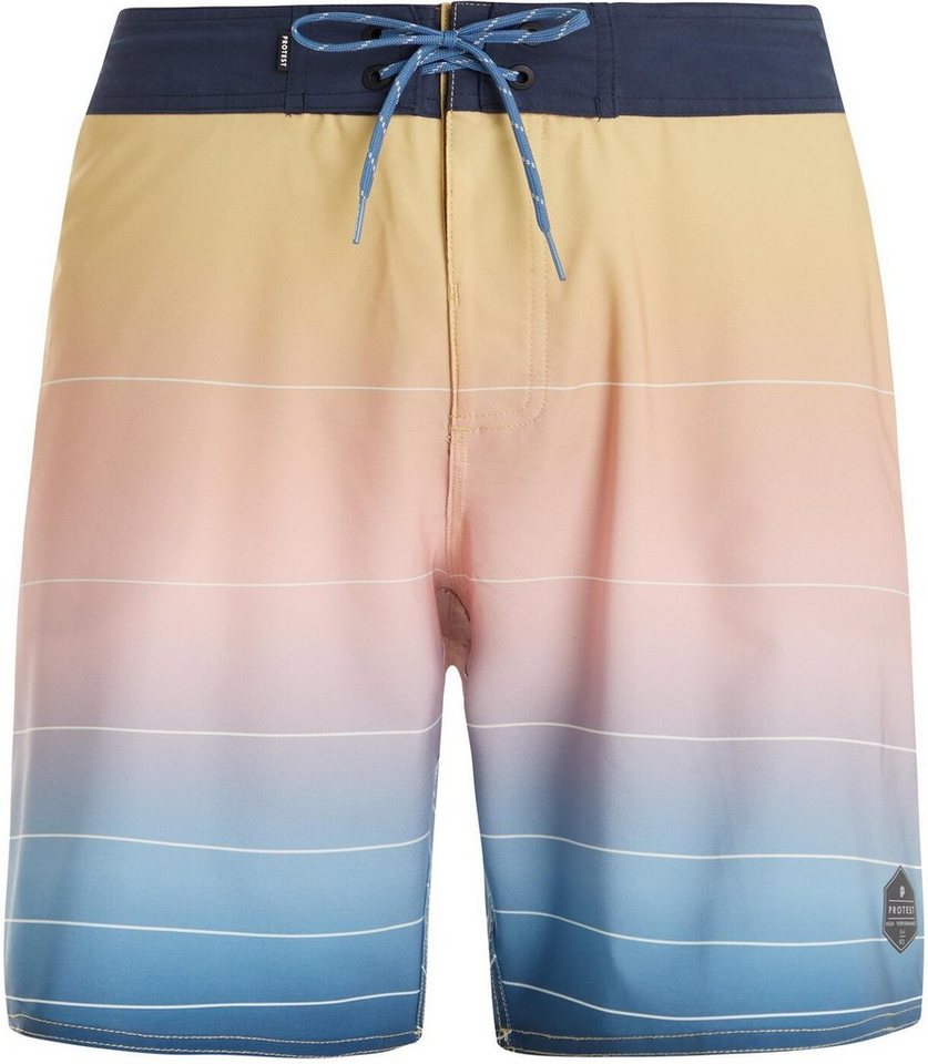 Protest Badeshorts PRTMANLY Herren Badeshorts gelb von Protest