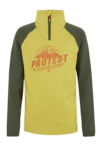 Protest Boys 1/4-Reißverschluss PRTSKIP JR Spiltpea Green 140 von Protest