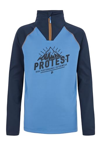 Protest Boys 1/4-Reißverschluss PRTSKIP JR Riviera Blue 152 von Protest