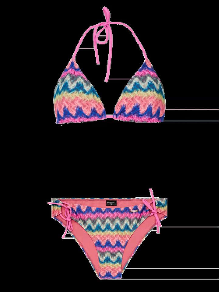 Protest Bügel-Bikini PRTGrip triangle bikini von Protest