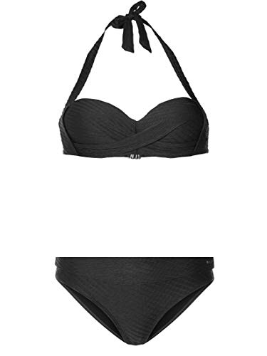 Protest Damen Ilya Bikini-Set, True Black, XL von Protest