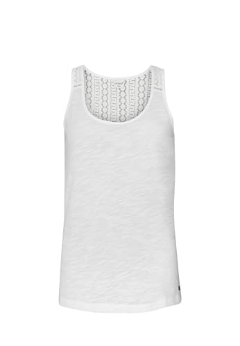 Protest Damen Prtbeccles Singlet T-Shirt, Weiß, X-Large von Protest