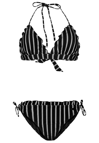 Protest Damen Prtkalbarri Bikini, True Black, S von Protest