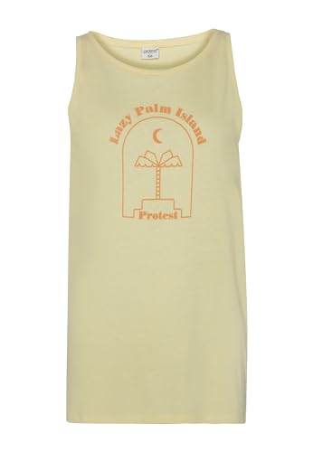 Protest Damen Prtyalata Singlet T-Shirt, Weiß, X-Large von Protest