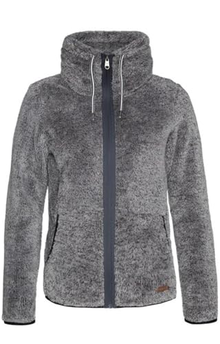 Protest Damen RARARA Fleecejacke Dark Grey (Größe: M) von Protest