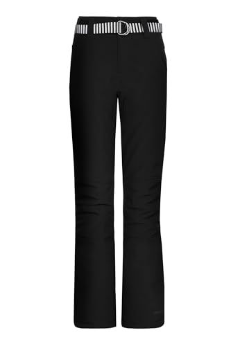 Protest Damen Rami Snowpants Trainingshose, True Black, 38 von Protest